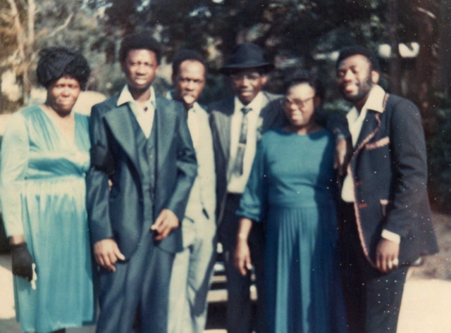  Angeline children: Lillie,AC(he attended this last reunion), Ruby,and grandchildren,Arthur & Frankie